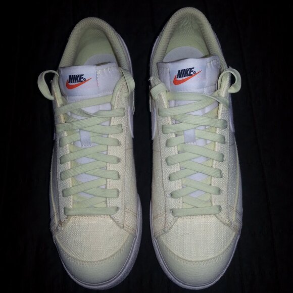 Nike Blazer Platform Shoes Next Nature Women's 9.5 Low Sneakers Yellow VNDS - Picture 9 of 14